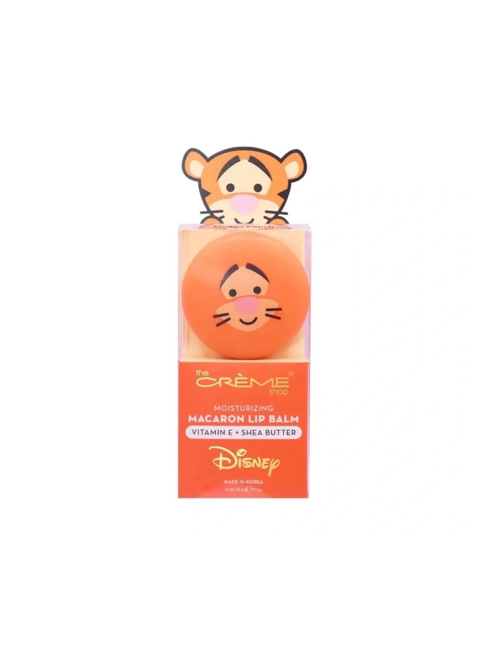 The Crème Shop x Disney Tigger Orange Macaron Lip Balm - Moisturizing